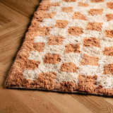 Terra Checker - Custom Moroccan Rug Made