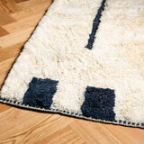 Grid & Dash - Custom Moroccan Rug Made