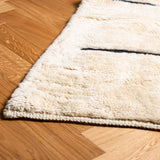 Zerqa Lines - Custom Moroccan Rug Made