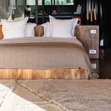 The Beige Block - Custom Moroccan Rug Made