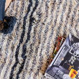 Serenity Stripes - Custom Moroccan Rug Made