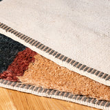 Neutral Rhythm - Custom Moroccan Rug Made