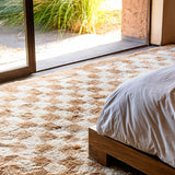 Checker Glow - Custom Moroccan Rug Made