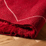 Red Atlas Trellis - Custom Moroccan Rug Made