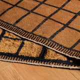 Caramel Grid  - Custom Moroccan Rug Made
