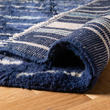 Bleu Architectonique - Custom Moroccan Rug Made
