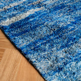 Blue Glacier  - Custom Moroccan Rug Made