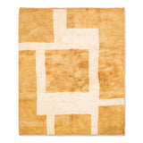 Golden Grid - Custom Moroccan Rug Made