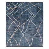 Azure Wanderer - Custom Moroccan Rug Made