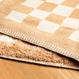 Checker Glow - Custom Moroccan Rug Made