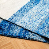 Blue Glacier  - Custom Moroccan Rug Made