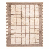 Gridlock Grace - Custom Moroccan Rug Made